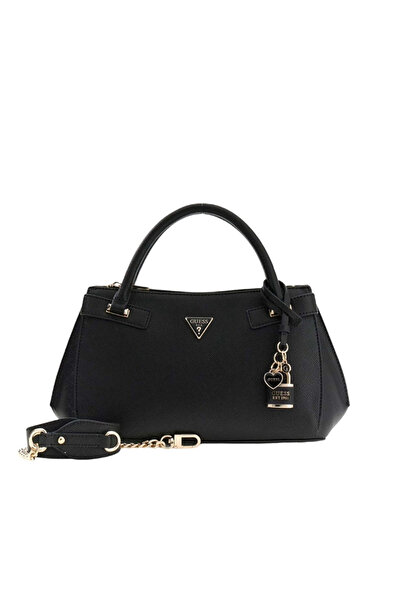 Guess Serenova Small Girlfriend Women's Black Handbag Hwzg8091050-Bla