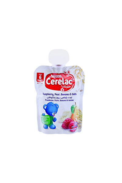 Cerelac BABY PUREE BERRY&BANANA&PEAR&OATS 6M 90G