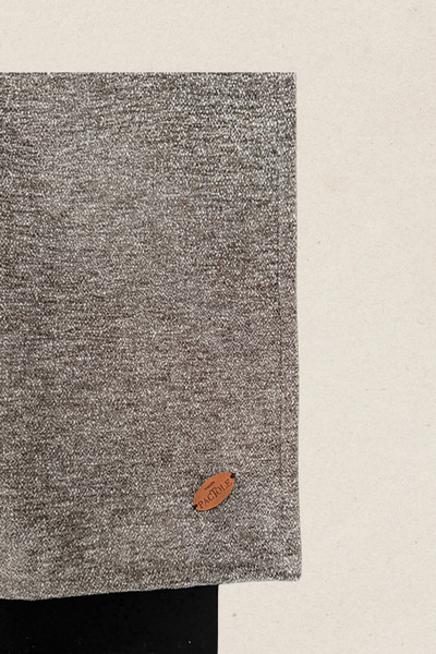 Maison Pactole Brown Soft Textured 130X150 cm Sofa Throw