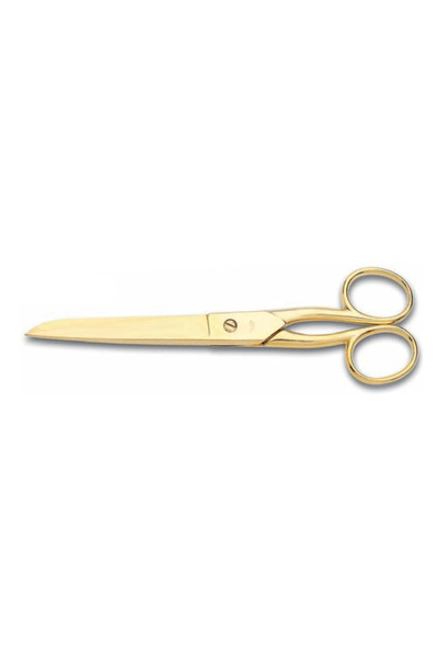 shopwave Rıza M-173 Opening Scissors No: 8 Inch / 20.32 cm - Gold Plated