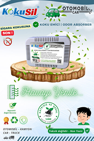 kokusil Otomobil-Araba, Oto ve Kamyon Koku Giderici Koku Emici