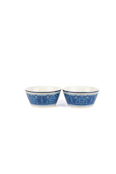 Mikasa Moor Blue Harmony 2-Piece Bowl 8X14Cm
