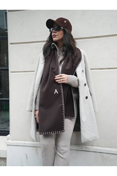 ATELİER TUĞBA ATK001 KİŞİYE ÖZEL NAKIŞLI KAŞMİR ATKI