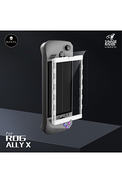 Skull & Co. High Transparency High Sensitivity Tempered Glass Screen Protector for ROG Ally X (2-PAC