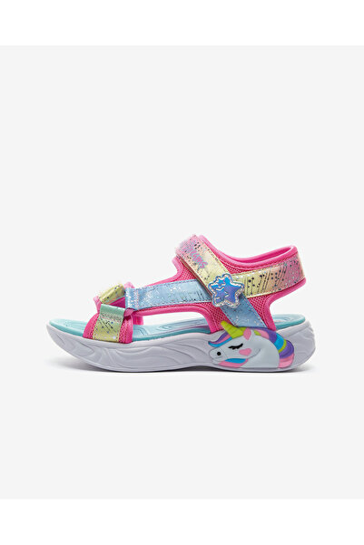 SKECHERS Sandale roz pentru copii