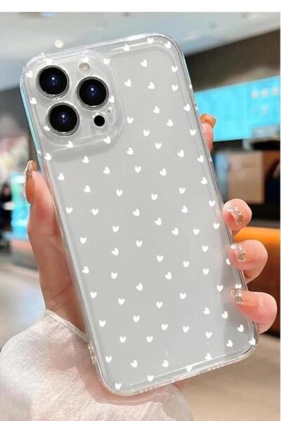 3GEN CASE İphone 14 Pro Max Kılıf Desenli Şeffaf Silikon Kılıf