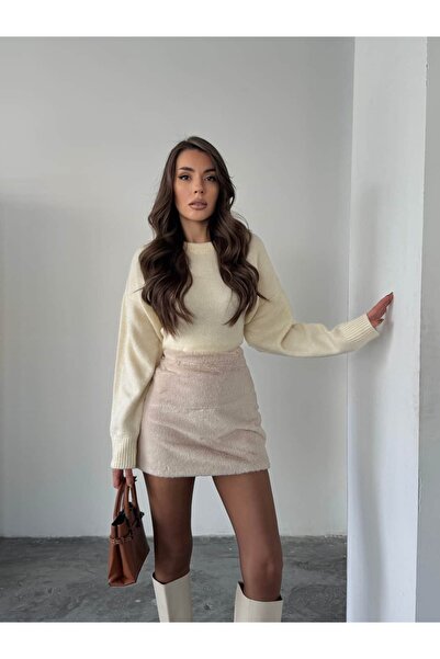 mydukkan.co Plush Mini Skirt