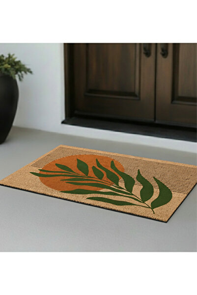 Etnik Dekor Bohemian Branch Pattern Digital Printing Doormat