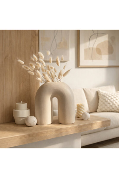 DOAHOMECONCEPT N Ters U Dekoratif Vazo