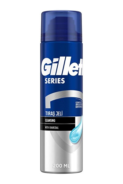 Gillette Tıraş Jeli Cleansing with Chorcoal 200 ml