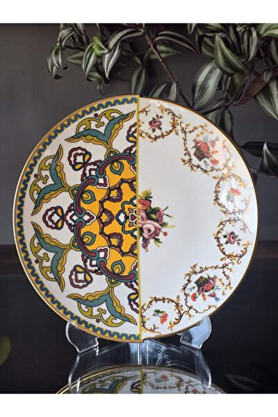 FERMATO Verde 1-Person Cake Plate