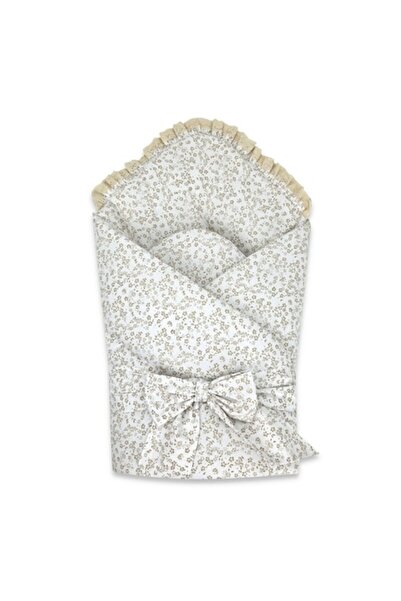 MimiNu Swaddling blanket, MimiNu, Premium, With ruffles and lace, 75x75 cm, C...