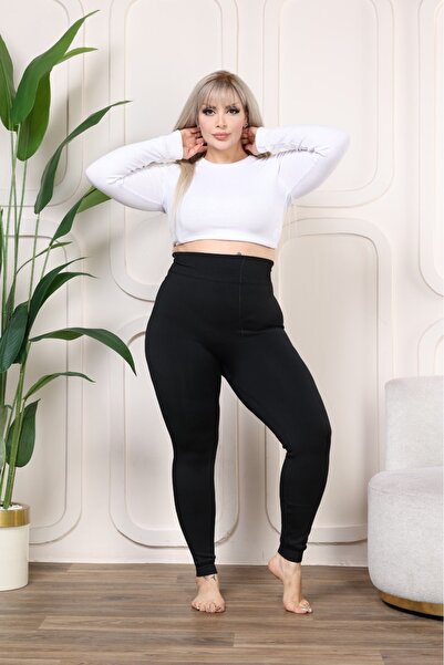 ZBTEKS Thick Winter Thermal Leggings with Plush Fur Inside