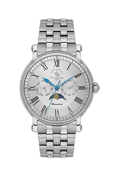 Generic Brand Santa Barbara Polo Club Sb.4.10032-1 Ay Calendar Steel Men's Wr...