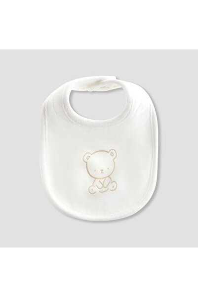 Juniors Baby Bib with Teddy Bear Print