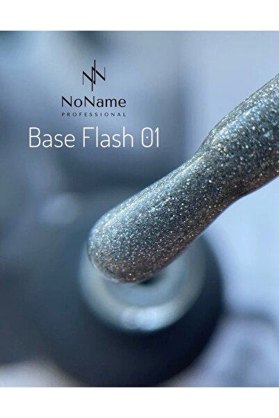 Rulia Professional NONAME Professional Flash Base Yoğun Simli Base Coat - No ...