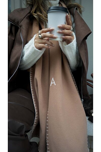 ATELİER TUĞBA ATK001 KİŞİYE ÖZEL NAKIŞLI KAŞMİR ATKI