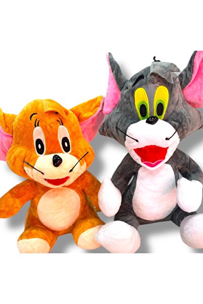 srt toys Peluş oyuncak ikili tom ve jerry
