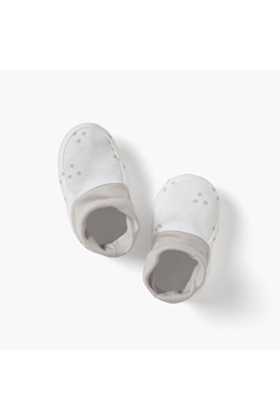 giggles حذاء بوت مطبوع عليه نجوم