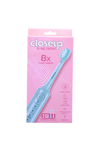 Closeup فرشاة كهربائية خبيرة T/B خضراء +2 رؤوس فرشاة