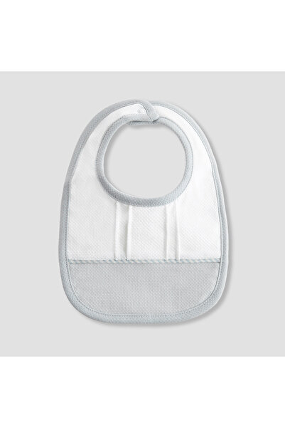 giggles Panelled Bib with Snap Button Closure