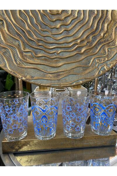 elif aksesuar كوب مشروبات غازية من فلور، 4 قطع