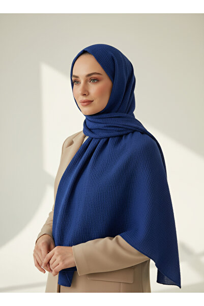 Modakaşmir Fashion Cashmere Sapphire Shawl Black