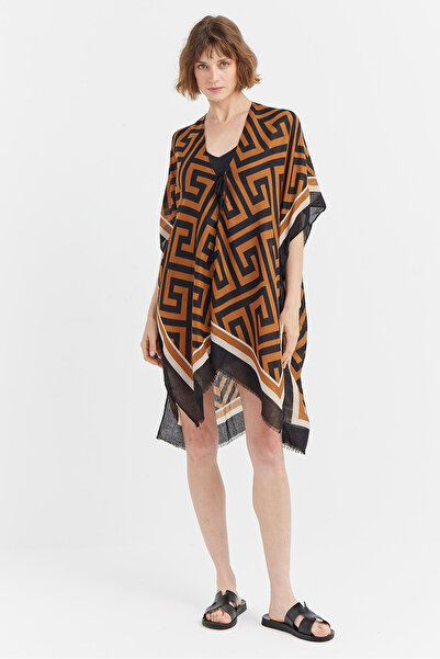 PAULMARK فستان نسائي بربطة أمامية