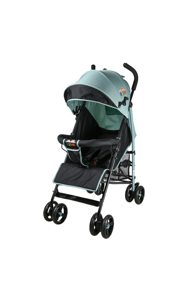 Kiko COMFORTABLE STROLLER 8 WHEELS ( 0 M+ ) - Turquoise