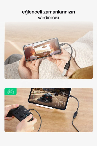MetaForce Otg Veri Kablosu Tip C USB 3.0 Adaptörü A Hızlı Veri Aktarma Cep telefon Tablet PC Araba İçin Kablo