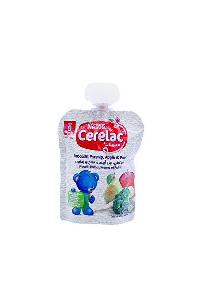 Cerelac PUREE BROCCOLI PARSNIP APPLE PEAR 6M 90G
