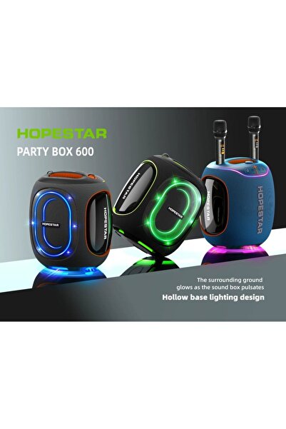 Hopestar Party Box 600 | 300W Max Portable Bluetooth Speaker