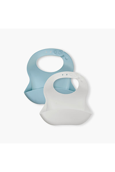 giggles Silicone Bib - Set of 2