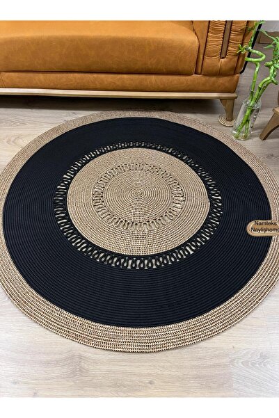 naylişhome Jüt kilim Hasır Kapı Önü Banyo Mutfak Salon Oturma Odası Paspası M...