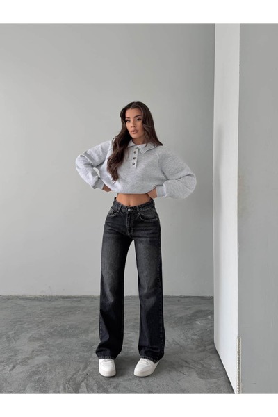 mydukkan.co Vintage Wide Leg Jean Pants