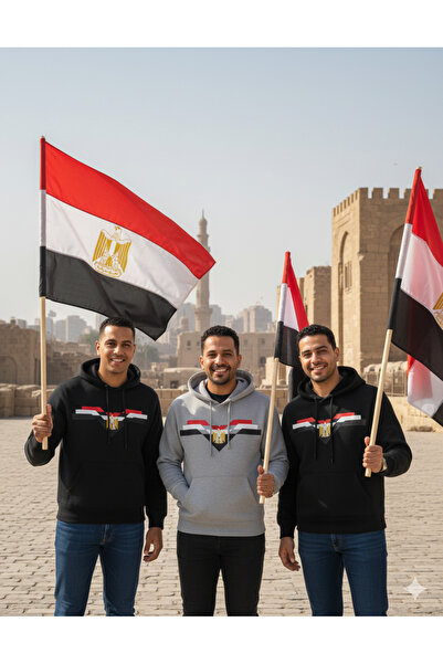 SARI هودي مصري من الصوف القطبي