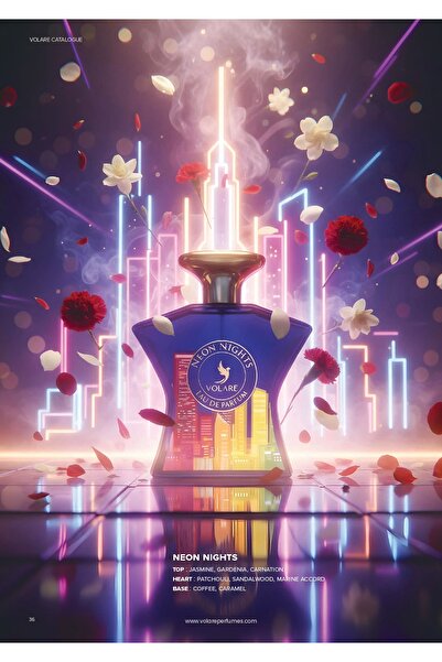 Volare Apa de parfum Neon Nights, unisex, 100 ml