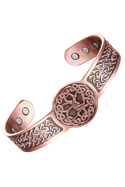XTERRA 99.99% Pure Copper Therapeutic Bracelet with Magnets, 185*15*25*2mm