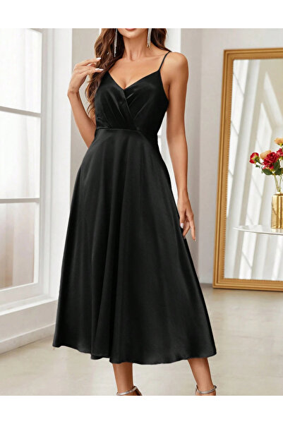 Sheya Shein midi dress, black