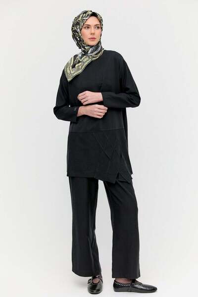 Setrms Geometrik Motifli İkili Takım