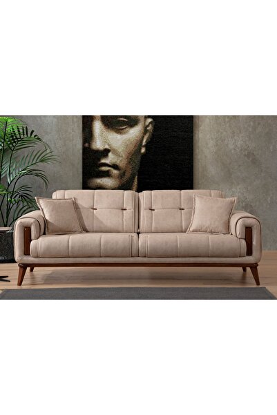 Vivense BAİXA ÜÇLÜ KOLTUK, KREM