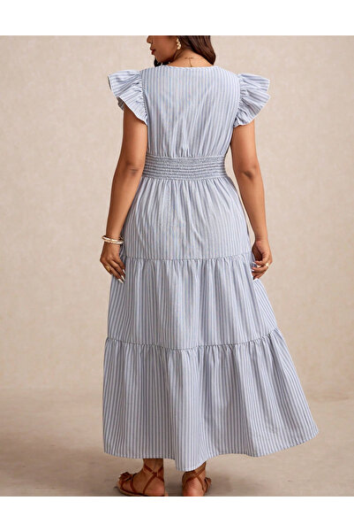 Sheya Shein Curve+ midi dress, mix colors