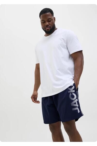 Jack & Jones JACK&JONES 12278715 BUYUK BEDEN ERKEK DENIZ SORT