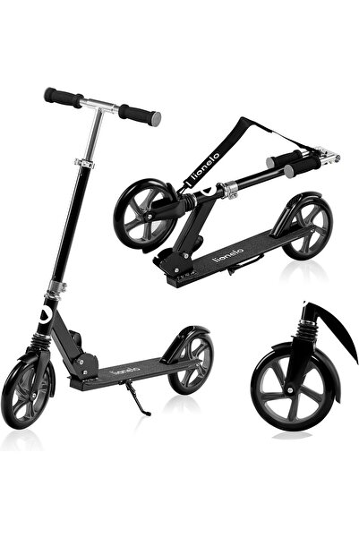 Lionelo سكوتر لوكا القابل للطي للأطفال والبالغين حتى وزن 100 كجم