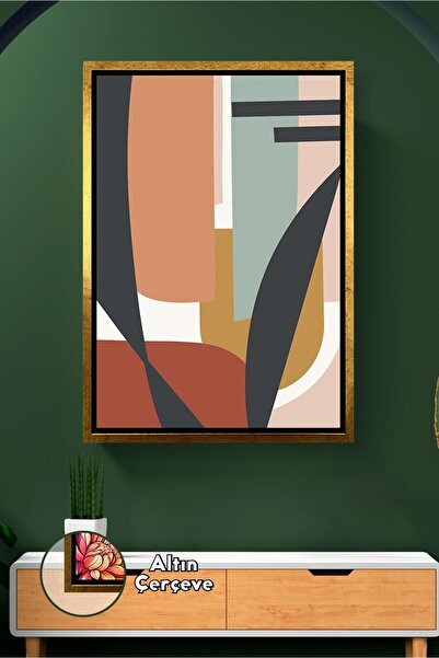 KOSS Dijital Apstraktna geometrijska slika na platnu Moderna dekoracija zidov...