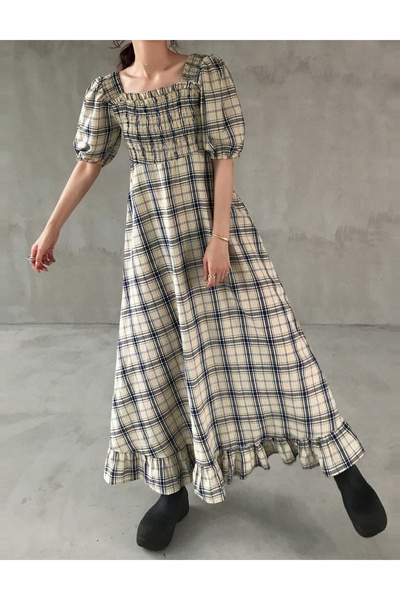 Sheya Shein FRIFUL maxi dress, brown