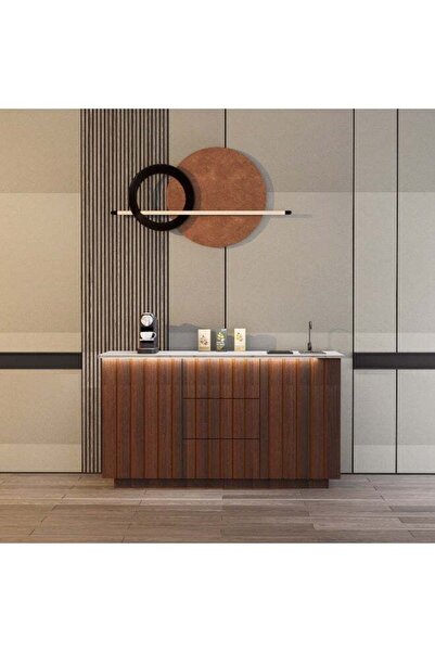 coffee world Coffee corner package including hidden lighting, rinser, bin, and faucet