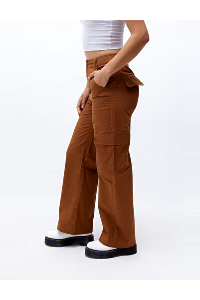 Daisy Street Cargo Pants, Brown