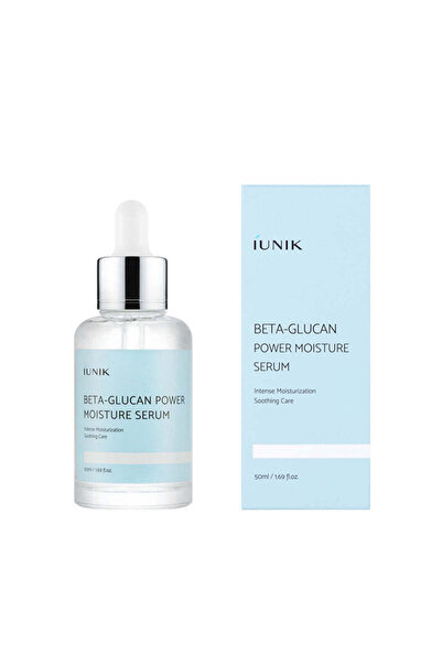 iUNIK سيروم مرطب قوي مع بيتا جلوكان 50 مل لجميع أنواع البشرة