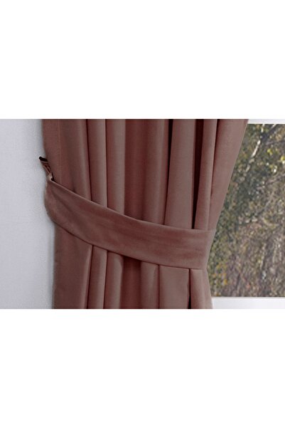 Vivense MASSARELLİ FON PERDE KAHVERENGİ PİLESİZ 90X260